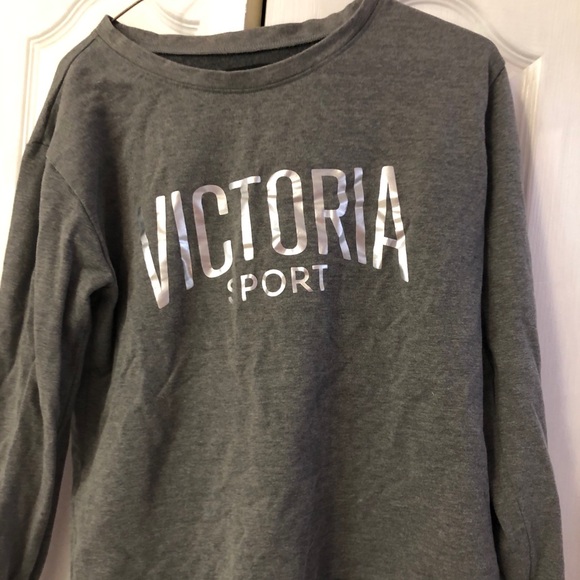Victoria’s Secret Grey Crewneck - Picture 2 of 3